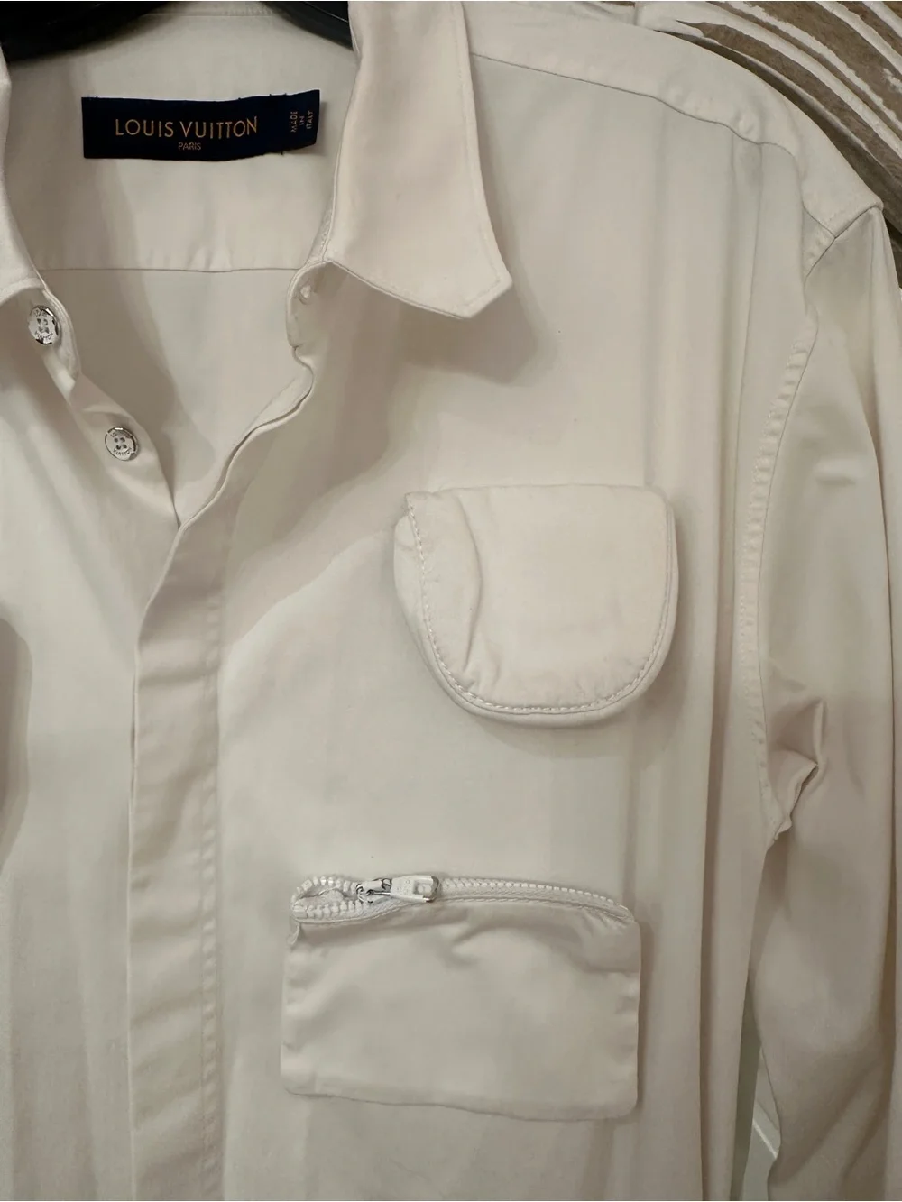 Louis Vuitton Men’s Runway Virgil Abloh Spring/Summer 2020 Utility jacket